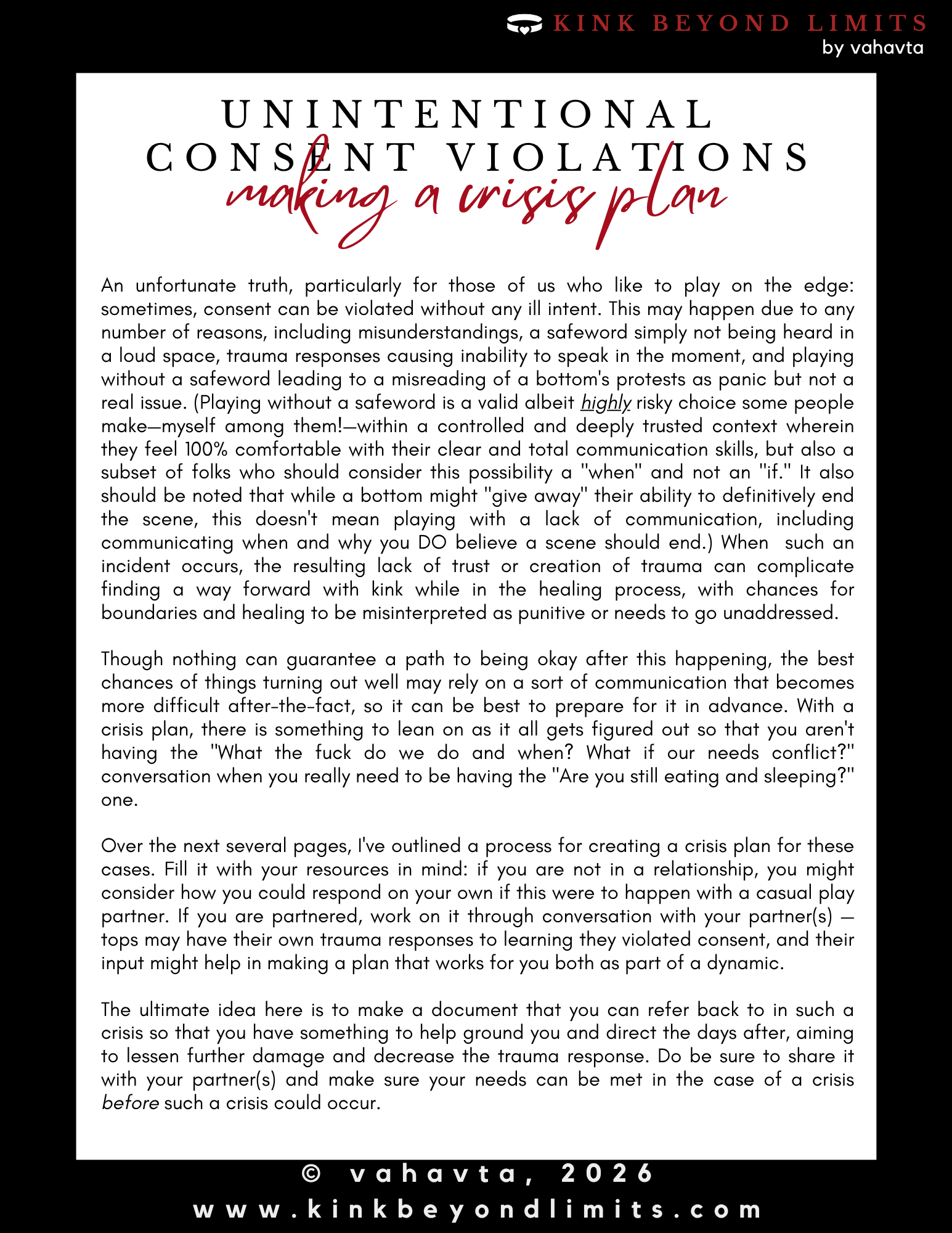 Watermarked Submissive Skills obedience exercise page